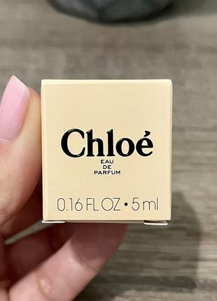 Оригінал chloe chloe парфумована вода, 5мл🌸