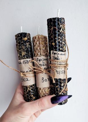 Программные свечи из вощеника