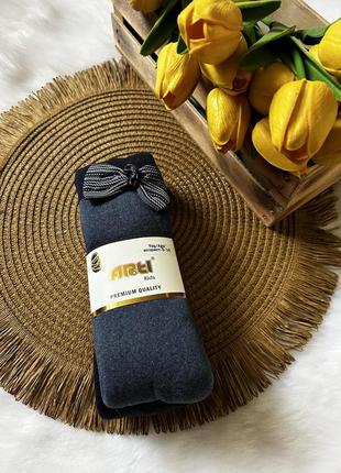 Махровые тепленькие колготки для девочки