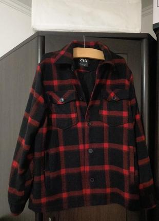 Пальто куртка сорочка zara