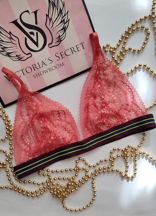 Victoria's secret m 38 топ бралет без косточек ажурный бюстгальтер 75b 75c 80a 80b