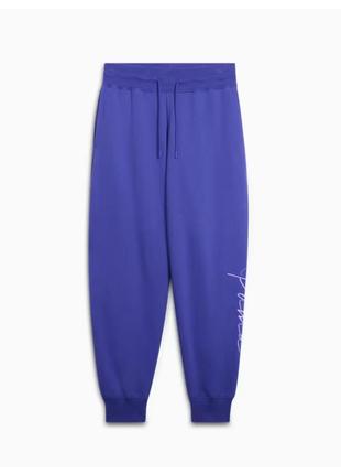 Спортивний костюм puma Black script 2024 теплий костюм на флісі нова колекція7 фото
