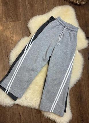 Теплі спортивні штани палаццо2 фото