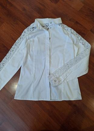 Блуза, блузка, рубашка, рубашка на девочку размер 140см