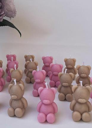 Свічка ведмедик 3