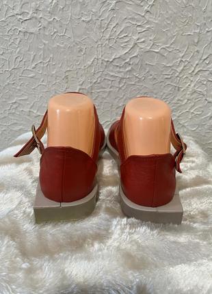 Красные босоножки женские / красные босоножки кожаные3 фото