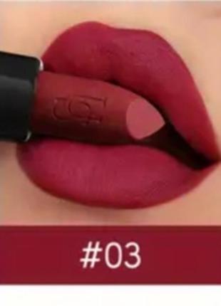 Ushas matte velvet color lip color матовая помада1 фото