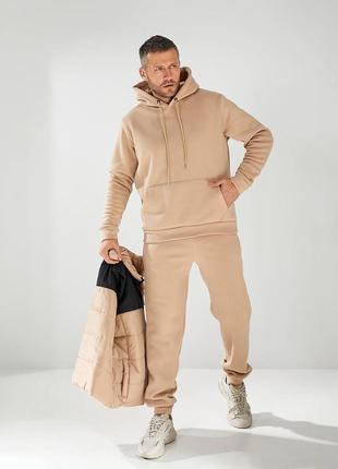 Чоловічий спортивний костюм з жилеткою