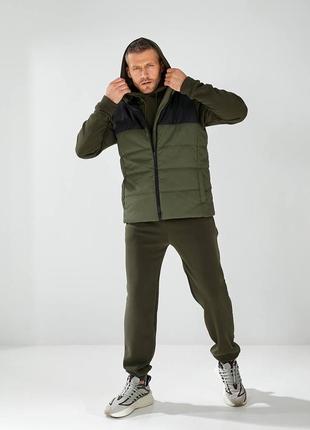 Чоловічий спортивний костюм з жилеткою