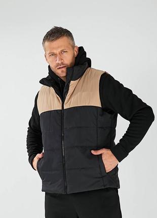 Чоловічий спортивний костюм з жилеткою