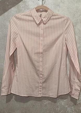 Рожева сорочка stradivarius у смужку