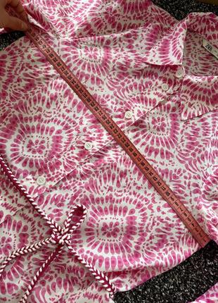 Платье мини от zara розовое размер s7 фото