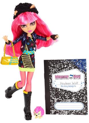Кукла monster high хоулин ульф 13 желаний 13 wishes howleen wolf