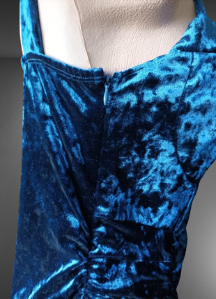 Красивое велюровое платье сарафан от shein4 фото