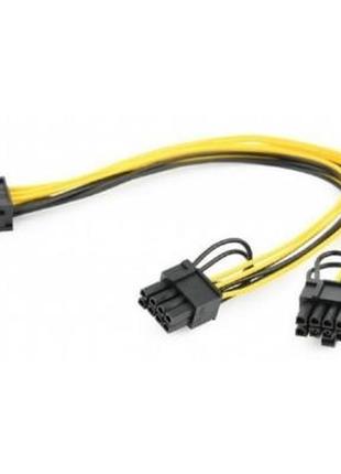 Разветвитель переходник питания cc-psu-85 2 * папы 6+2 pin на 8 pin