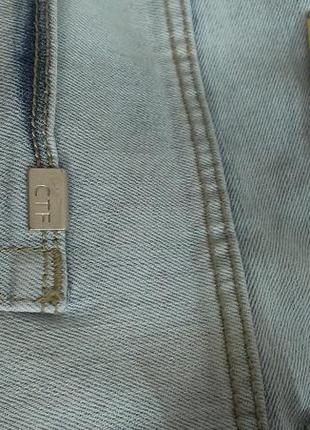 Мужские джинсы eu52 2xl 52-54-56 хлопок slim fit6 фото