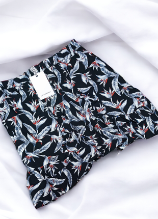 Брендова спідниця зі couture квіти волани етикетка