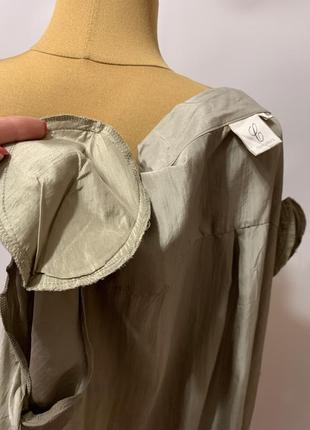 Вінтажна блуза/сорока із шовку,великий розмір5 фото