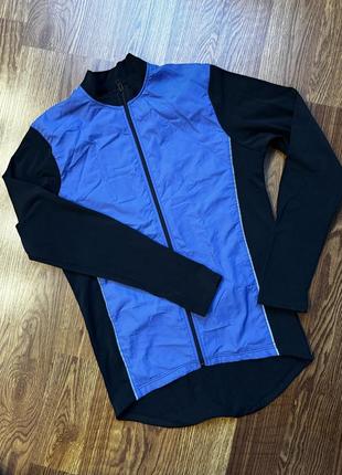 Спортивная светоотражатель велосипедная кофта олимпийка женская для спорта