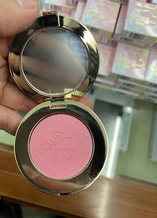 Рум'яна too faced golden hour3 фото