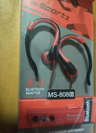 Bluetooth наушники sport ms-808b беспроводная стерео гарнитура спортивная