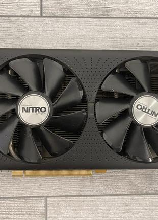 Видеокарта amd radeon sapphire rx 470 4gb nitro+ б/в