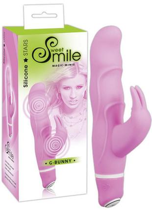Вібратор-кролик для точки g рожевий