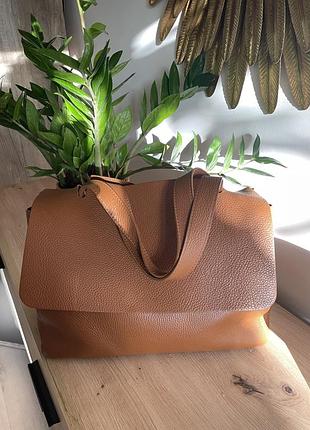 Сумка з натуральної шкіри