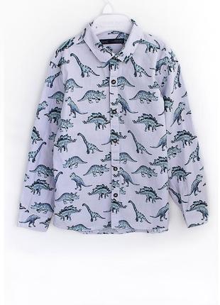 Волшебная детская рубашка с динозаврами next