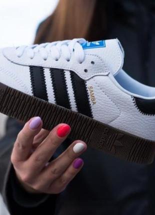 Кросівки adidas samba3 фото