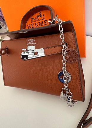 Сумка міні в стилі hermes kelly5 фото