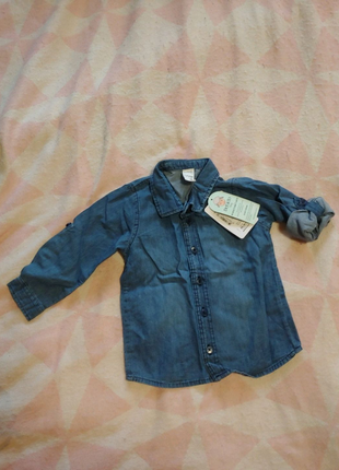 Джинсова рубашка на півтора року