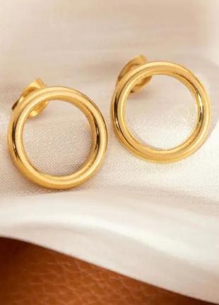 Маленькие утонченные модные серьги гвоздики нержавеющая сталь