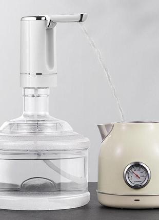Аккумуляторный насос для воды water pump / складной насос на бутыль / электрический насос для бутылки3 фото