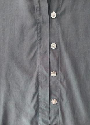 Шелковая блуза худи next черного цвета5 фото