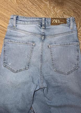 Коттоновые джинсы скинни новая коллекция zara коттоновые джинсы скинни5 фото