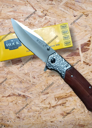 Ніж розкладний/складаний buck зі склобоєм — мисливський