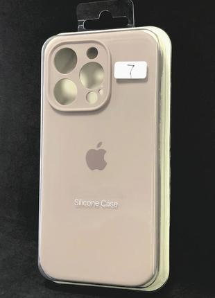 Чехол для телефона iphone 13promax silicone case original full camera №7 lavander (4you)