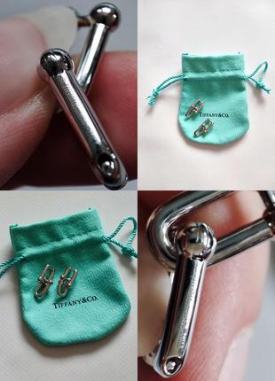 Серьги tiffany серебряные тифани тиффани модные женские серебро люксовая бижутерия украшения