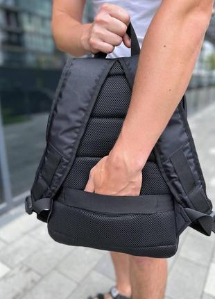 Рюкзак с отделением под ноутбук, черный, большой2 фото