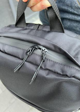 Рюкзак с отделением под ноутбук, черный, большой7 фото