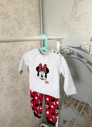 Disney minnie mouse кофта штани