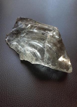 Винтаж! 💎 кусок стекла глыба декоративная камень  прозрачный с пузырьками воздуха старинное стекло минерал5 фото