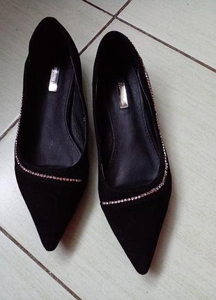 Замшевые.балетки