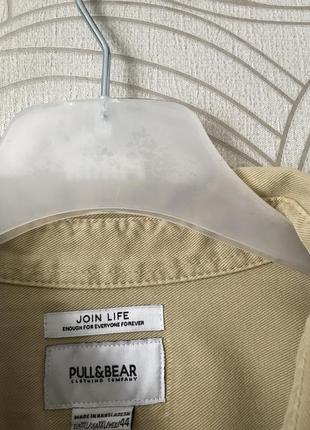 Хлопковая рубашка «pull&bear» 6