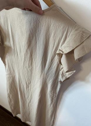 Котонове плаття міді на ґудзиках від shein🌿8 фото
