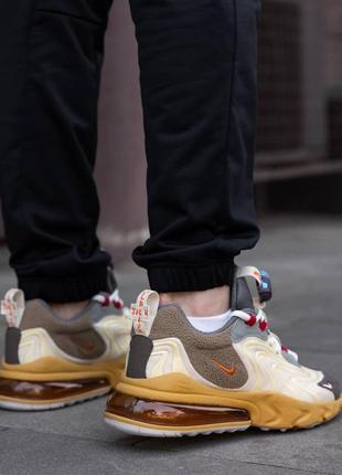 Nike air max 270 react eng x travis scott3 фото