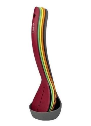 Силиконовые кухонные принадлежности набор magio mg-1123, принадлежности для кухни...