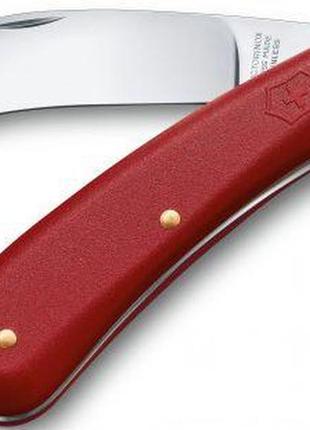 Нож садовый victorinox красный1 фото
