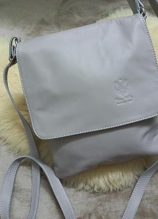 Сумка через плечо женская кожа  genuine leather